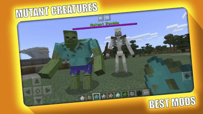 Скриншот приложения Mutant Creatures Mod for Minecraft PE - MCPE - №2