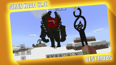 Скриншот приложения Siren Head v2 Minecraft - №2