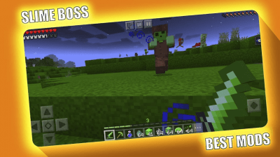 Скриншот приложения Slime Boss Mod for Minecraft PE - MCPE - №2