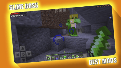 Скриншот приложения Slime Boss Mod for Minecraft PE - MCPE - №3