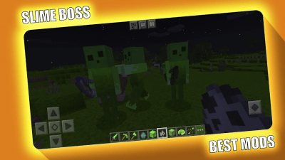 Скриншот приложения Slime Boss Mod for Minecraft PE - MCPE - №5