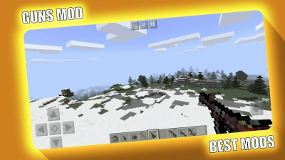 Скриншот приложения Guns Mod for Minecraft PE - MCPE - №1