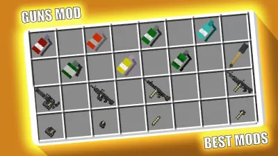 Скриншот приложения Guns Mod for Minecraft PE - MCPE - №5