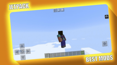 Скриншот приложения Jetpack Mod for Minecraft PE - MCPE - №1