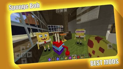 Скриншот приложения Sponge Bob Mod and Map for Minecraft PE - MCPE - №3