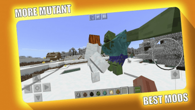 Скриншот приложения More Mutant Mod for Minecraft PE - MCPE - №1