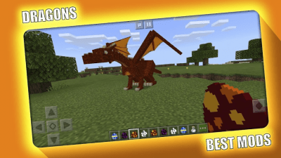 Скриншот приложения Dragon Mod for Minecraft PE - MCPE - №2