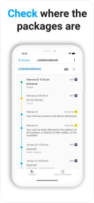 Скриншот приложения Отслеживание посылок по России - №3