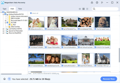 Скриншот приложения Magoshare Data Recovery - №3