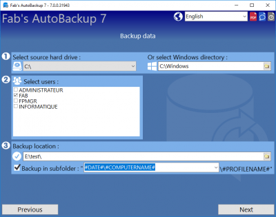 Скриншот приложения Fab's AutoBackup - №2