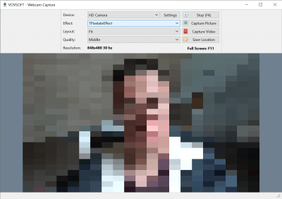 Скриншот приложения Vovsoft Webcam Capture - №2