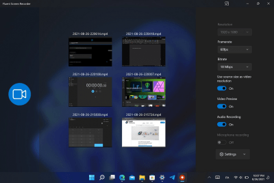 Скриншот приложения Fluent Screen Recorder - №3