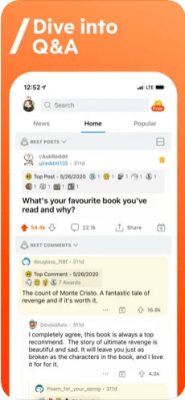Скриншот приложения Reddit для iOS - №5