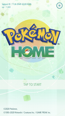 Скриншот приложения Pokemon HOME - №1