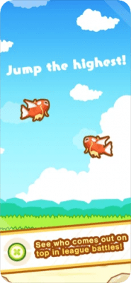 Скриншот приложения Pokemon: Magikarp Jump для iOS - №3