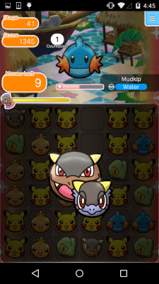 Скриншот приложения Pokemon Shuffle Mobile - №5
