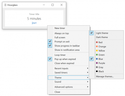 Скриншот приложения Hourglass - №3
