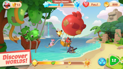 Скриншот приложения Angry Birds Journey для iOS - №2