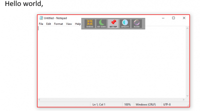 Скриншот приложения WindowTop - №3