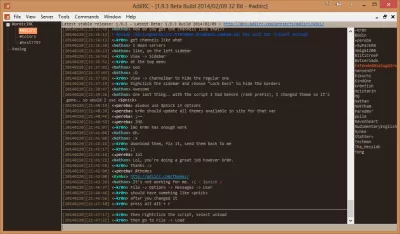 Скриншот приложения AdiIRC - №5