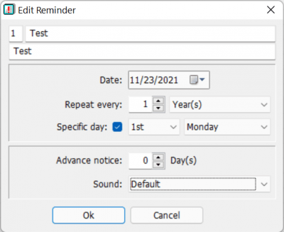 Скриншот приложения Date Reminder - №2