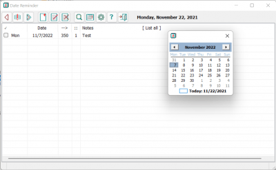 Скриншот приложения Date Reminder - №3