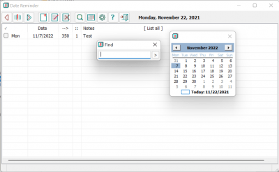 Скриншот приложения Date Reminder - №4