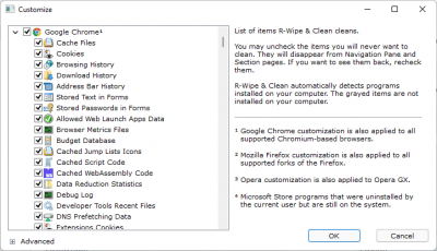 Скриншот приложения R-Wipe&Clean - №2