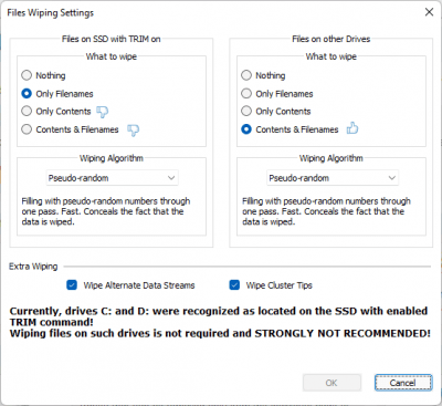 Скриншот приложения R-Wipe&Clean - №6