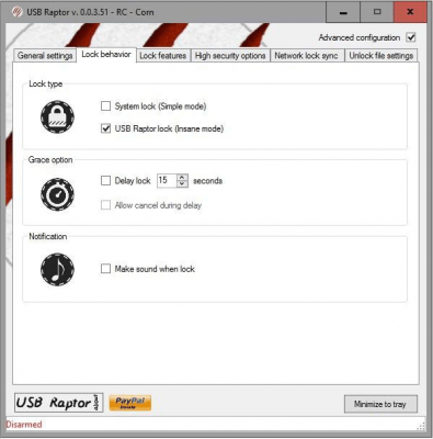 Скриншот приложения USB Raptor - №2