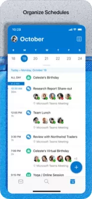 Скриншот приложения Microsoft Outlook - №3
