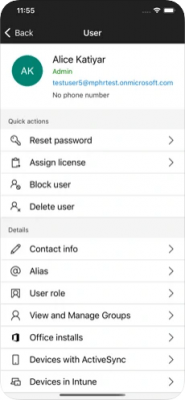 Скриншот приложения Microsoft 365 Admin - №3