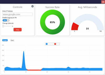 Скриншот приложения SimplePingTool - №1