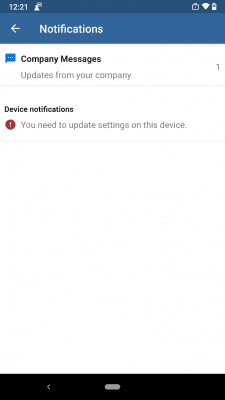 Скриншот приложения Портал компании Intune - №5