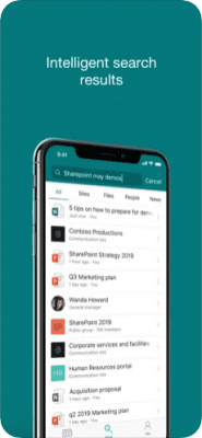 Скриншот приложения Microsoft SharePoint - №3