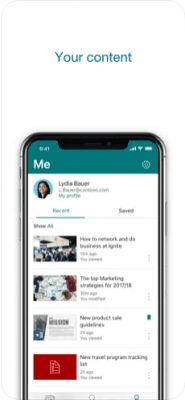 Скриншот приложения Microsoft SharePoint - №4