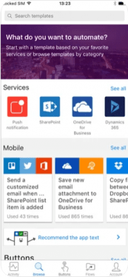 Скриншот приложения Microsoft Power Automate - №3