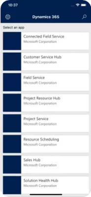 Скриншот приложения Dynamics 365 for phones - №1