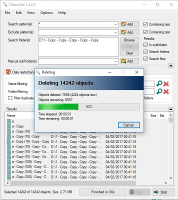 Скриншот приложения CSearcher - №4