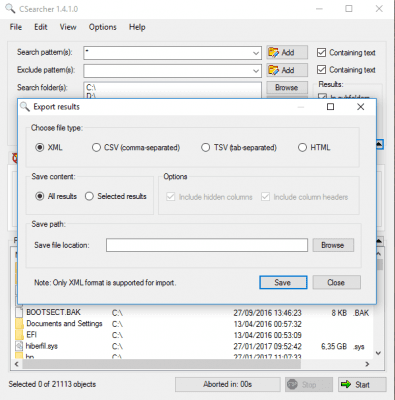 Скриншот приложения CSearcher - №5