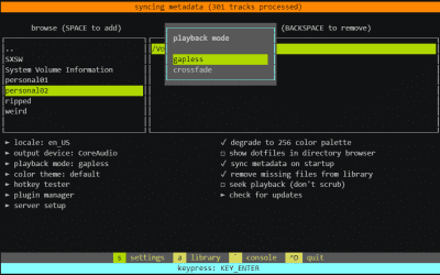 Скриншот приложения musikcube - №7