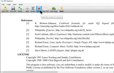 Скриншот приложения PDF Redactor - №2