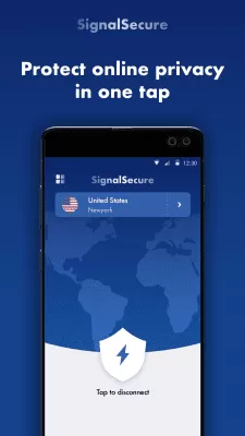 Скриншот приложения Signal Secure VPN -Fast VPN - №1