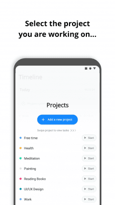 Скриншот приложения Boosted Time Tracker - №3