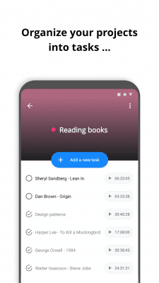 Скриншот приложения Boosted Time Tracker - №5