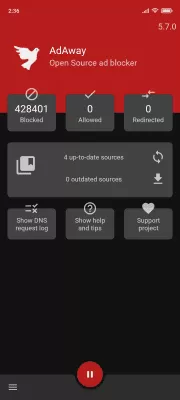 Скриншот приложения AdAway - №1