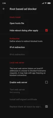 Скриншот приложения AdAway - №5