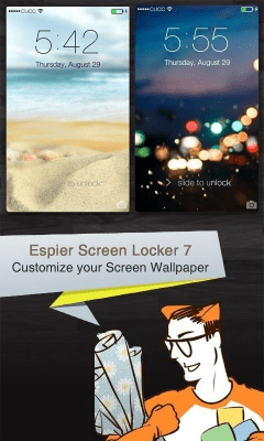 Скриншот приложения Espier Screen Locker 7 - №4