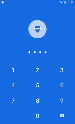 Скриншот приложения App Lock: отпечаток пальца вместо пароля - №2