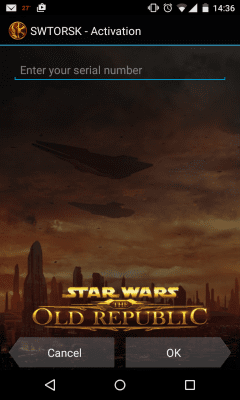 Скриншот приложения The Old Republic Security Key - №4